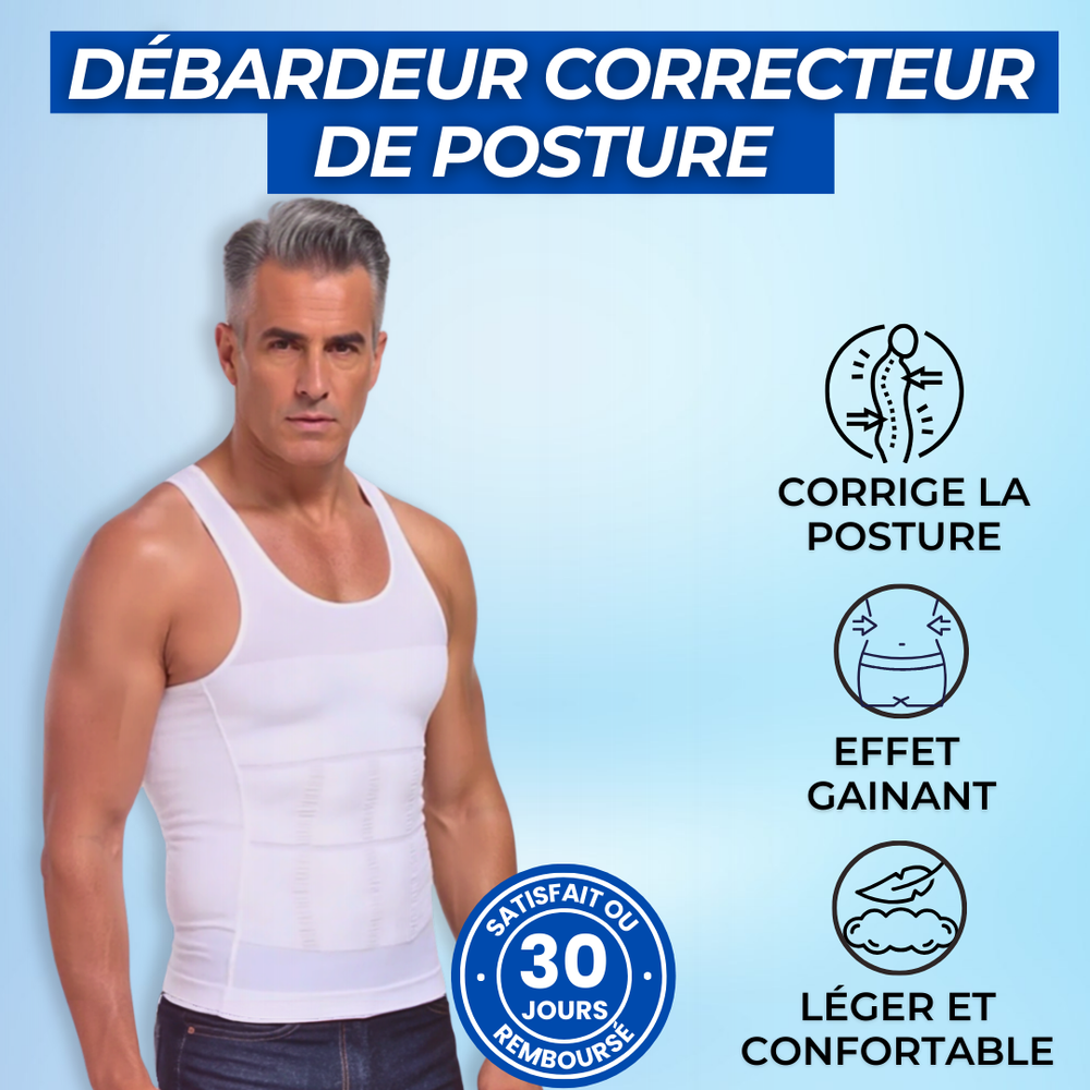 Gilet de Compression amincissant pour hommes - FitCurve™
