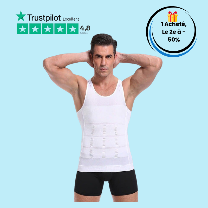 Gilet de Compression amincissant pour hommes - FitCurve™